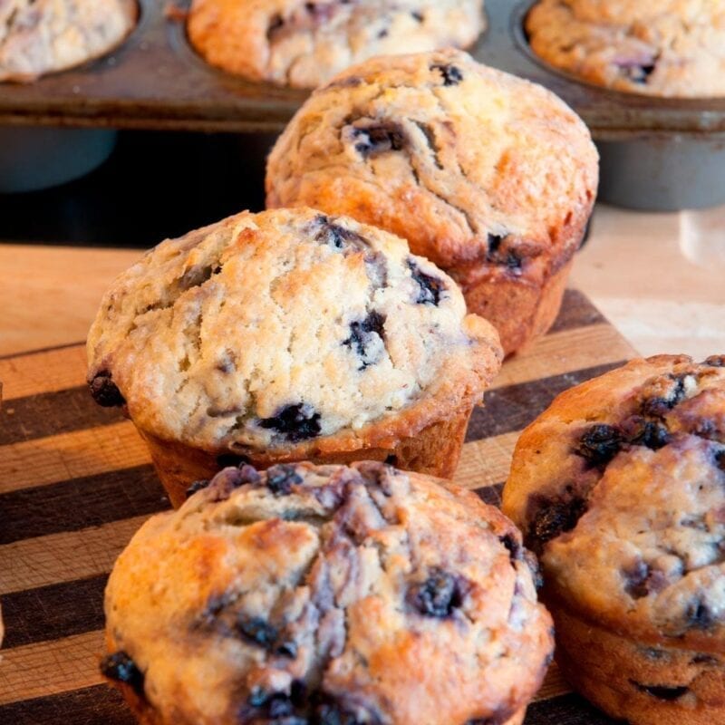 Mamarisavut muffins med sortebaer