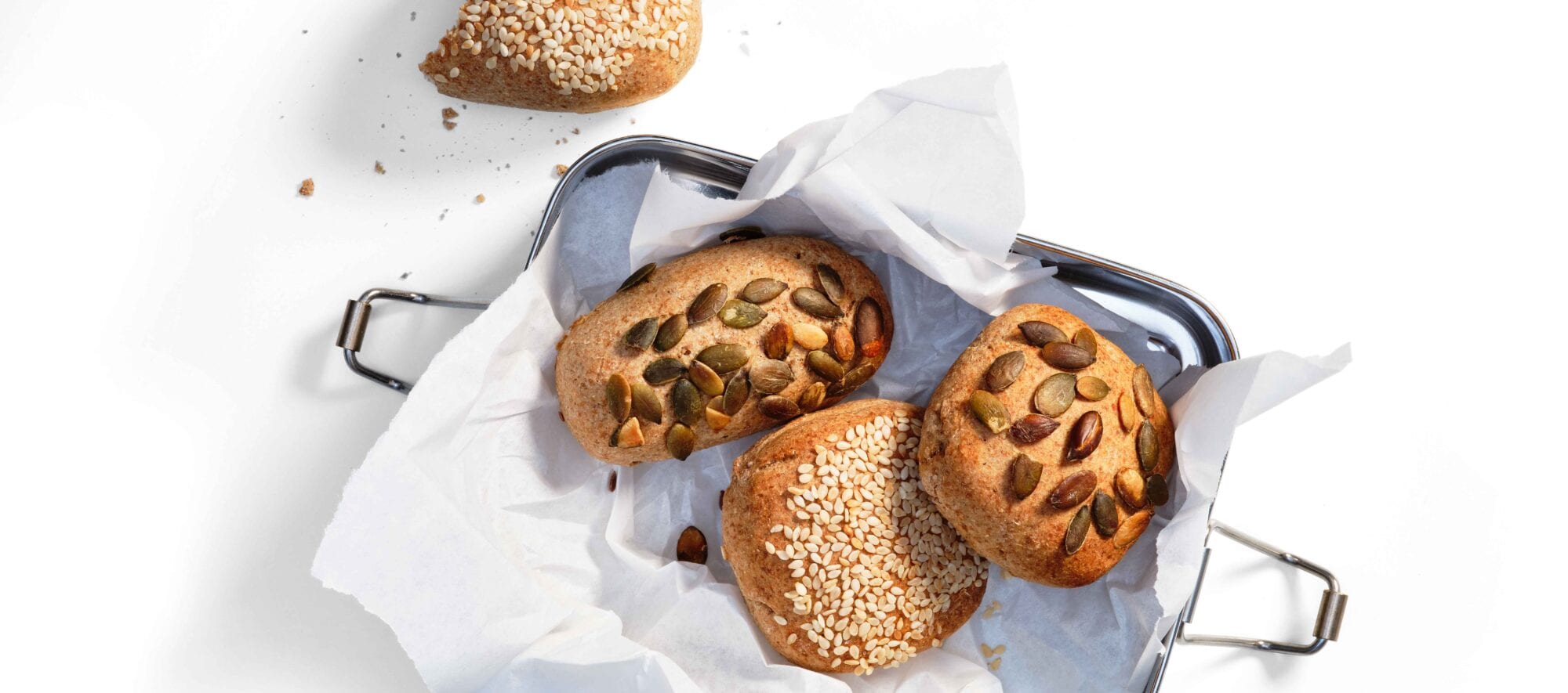 Minirugbrød til madpakken
