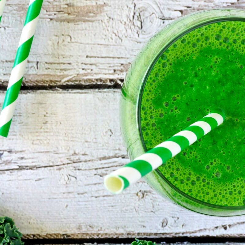Groen smoothie med brocoli
