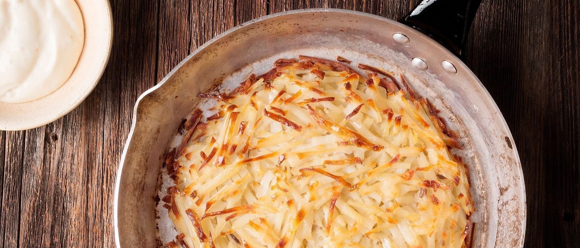 Kartoffelpandekage med spoed kant