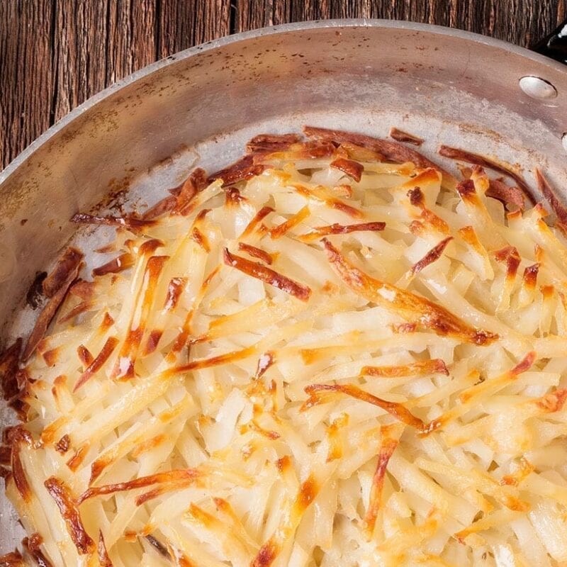 Kartoffelpandekage med spoed kant
