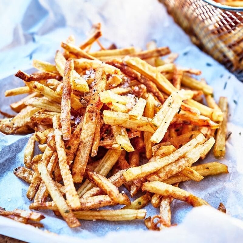 Pomfritter med kvan